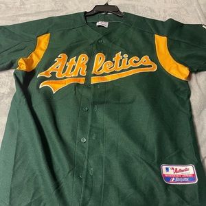 MLB Authentic Oakland A’s performance Jersey Size :Large  Good condition